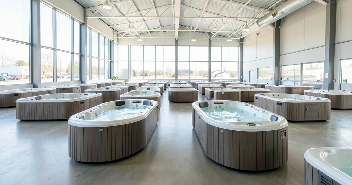 Bevor Sie kaufen: Whirlpool ausprobieren im ALP SPA Showroom in Frauenfeld